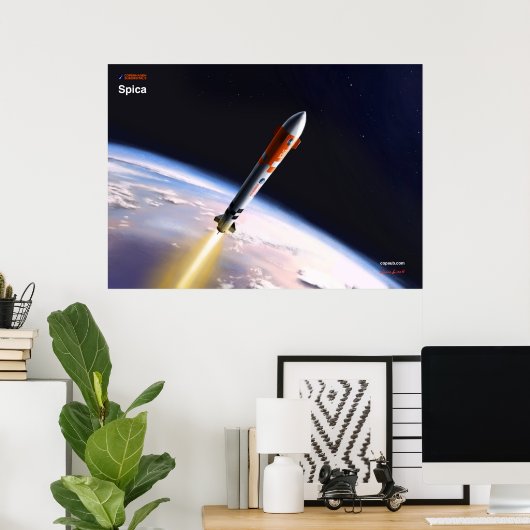 Poster Espace Spica (Bureau à domicile)