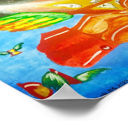 Poster Espace, temps et matière (Coin)