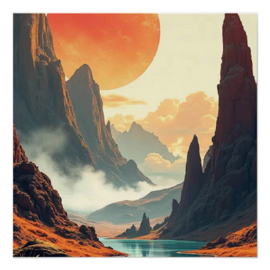 Poster Espace unique pour la maison, le bureau et l'éduca (Devant)