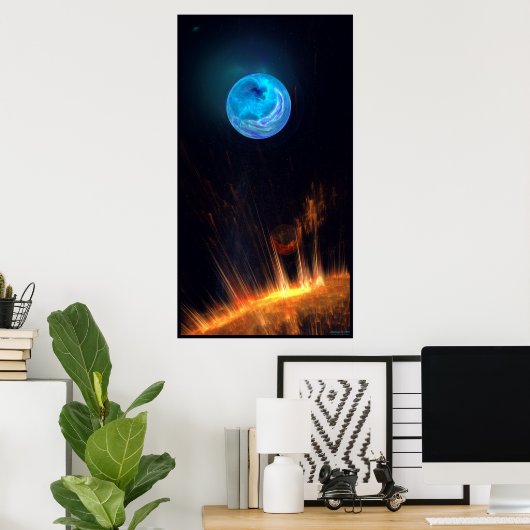 Poster espace vertical (Bureau à domicile)