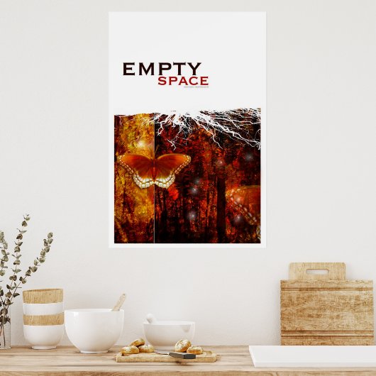 Poster Espace vide (Cuisine)