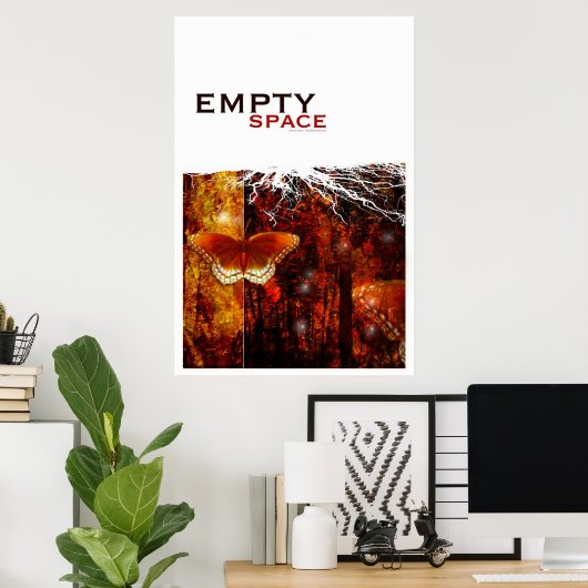 Poster Espace vide (Bureau à domicile)