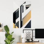 Poster Espaces fragmentés (Bureau à domicile)
