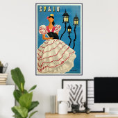 Poster Espagne (Bureau à domicile)