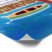 Poster Espagne, Côte du soleil Malaga (Coin)