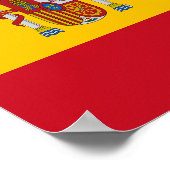 Poster Espagne Drapeau Espagne Pays Fierté Accueil Ethnic (Coin)