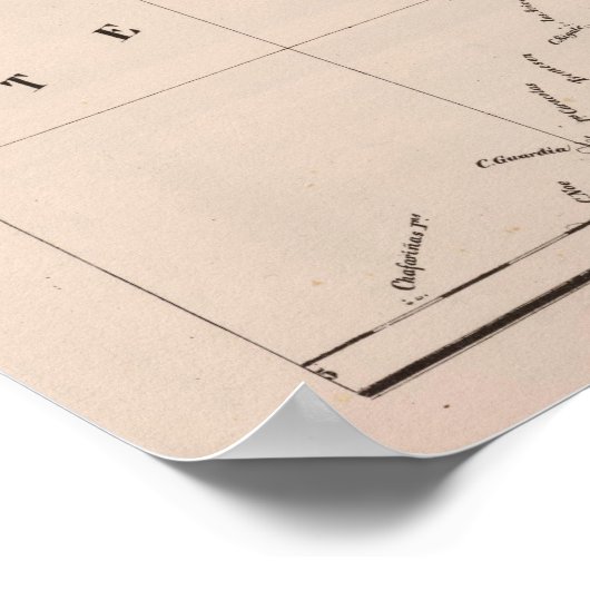 Poster Espagne du sud (Coin)