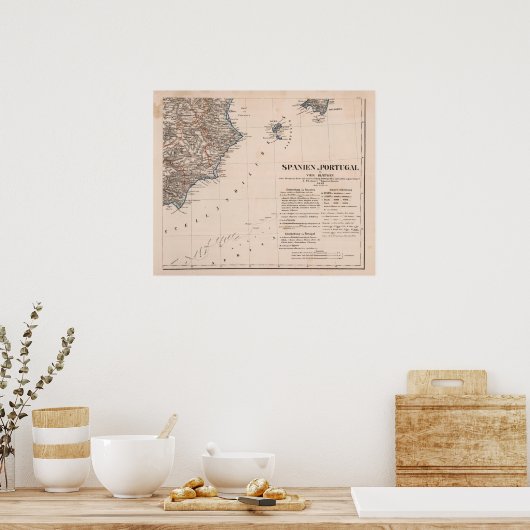 Poster Espagne du sud (Cuisine)