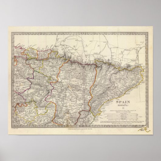 Poster Espagne Espana II (Devant)