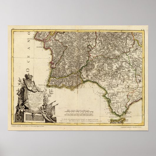 Poster Espagne et Portugal 15 (Devant)