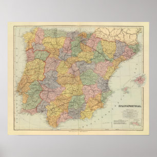 Poster Espagne et Portugal 18