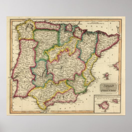 Poster Espagne et Portugal 19 (Devant)