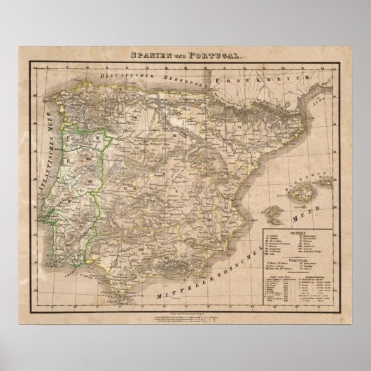 Poster Espagne et Portugal 20 (Devant)