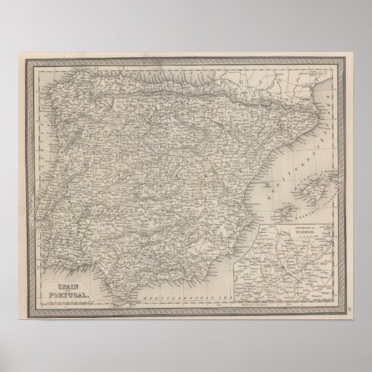 Poster Espagne et Portugal 20 (Devant)