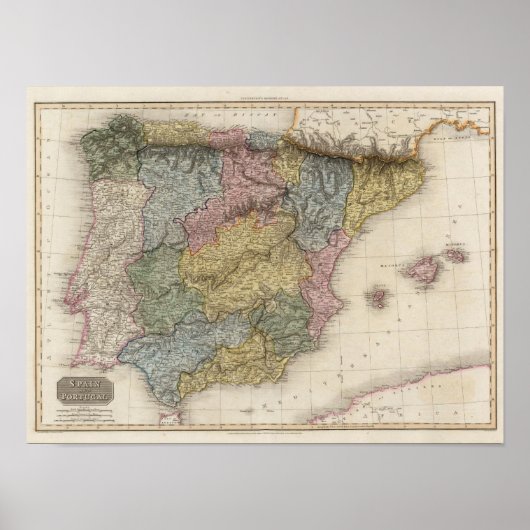 Poster Espagne et Portugal 7 (Devant)