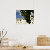 Poster Espagne, Madrid. Palais Royal. (Cuisine)