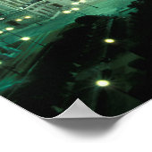 Poster Espagne, Madrid, Palais Royal et Plaza de (Coin)