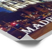 Poster Espagne - Madrid - Ville (Coin)