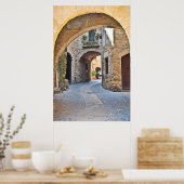 Poster Espagne médiévale (Cuisine)