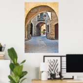 Poster Espagne médiévale (Bureau à domicile)