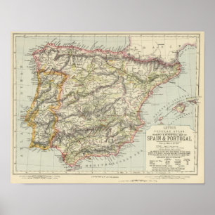 Poster Espagne, Portugal 4