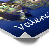 Poster Espagne - Valence - (Coin)