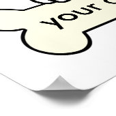 Poster Espagnol breton personnalisé (Coin)