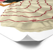 Poster Espagnol danseuse flamenco femme Espagne Travel Ar (Coin)