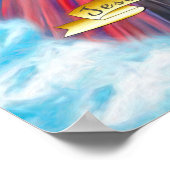 Poster Espagnol Jésus Divina Misericordia Cielo Azul (Coin)