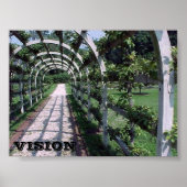 Poster Espalier Apple Tree - Vision (Devant)