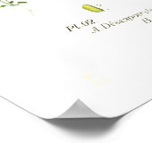 Poster Espèces de saxifrage (Coin)