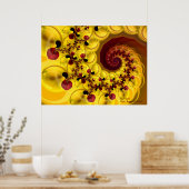 Poster Esperanza Art Abstrait (Cuisine)