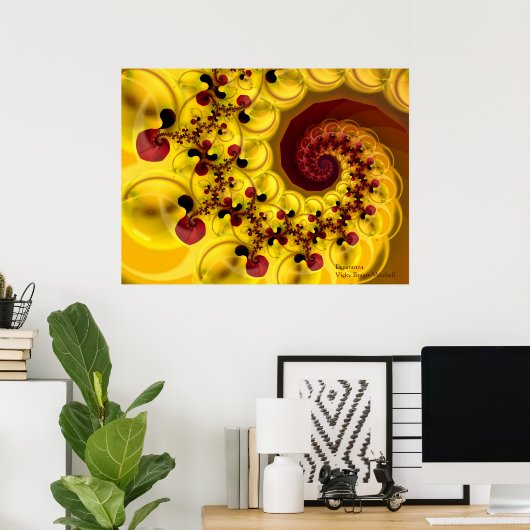 Poster Esperanza Art Abstrait (Bureau à domicile)