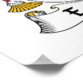 Poster Espinosa Family Crest (Coin)