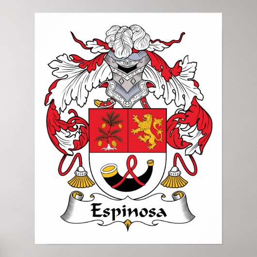 Poster Espinosa Family Crest (Devant)