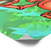 Poster Espion de crabe drôle (Coin)