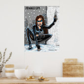 Poster Espion féminin (Cuisine)
