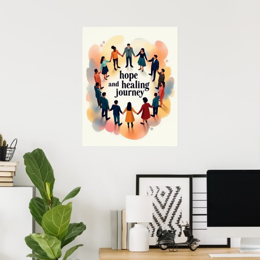 Poster Espoir (Bureau à domicile)