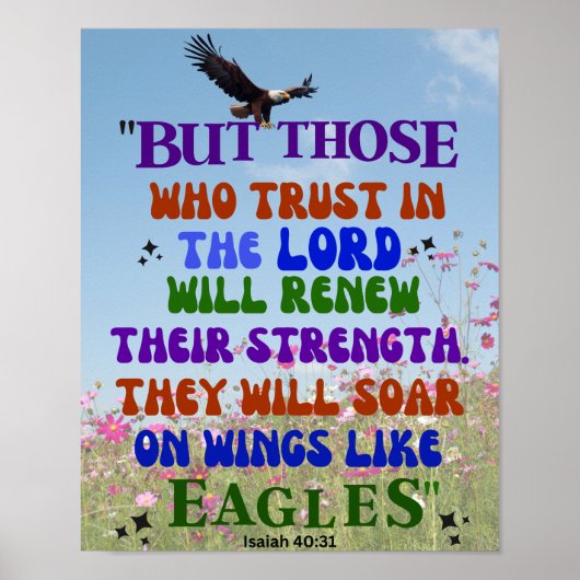 Poster Espoir Dans Le Seigneur (Devant)