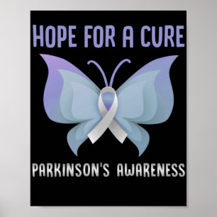 Poster Espoir D'Un Parkinson Cure Sensibilisation Mental