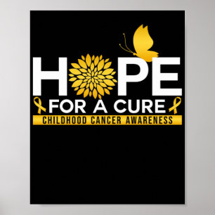 Poster Espoir D'Une Sensibilisation Cure Au Cancer Chez L