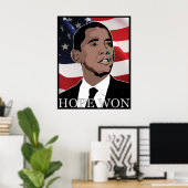 Poster espoir gagné (Bureau à domicile)