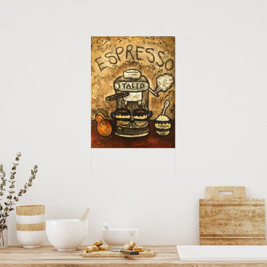 Poster Espresso Light.... (Cuisine)