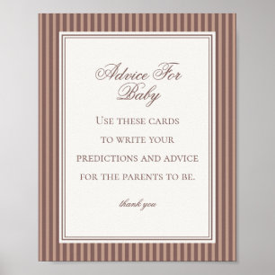 Poster Espresso Martini Baby Conseils de brassage pour je