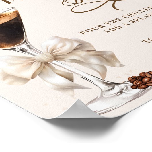 Poster Espresso Martini Bar (Coin)