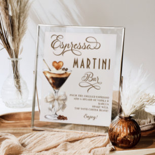 Poster Espresso Martini Bar