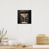 Poster Espresso Martini Cocktail Heure (Cuisine)