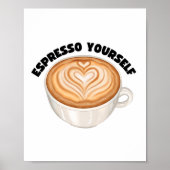 Poster Espresso Yself Wall Art (Devant)