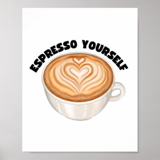 Poster Espresso Yself Wall Art