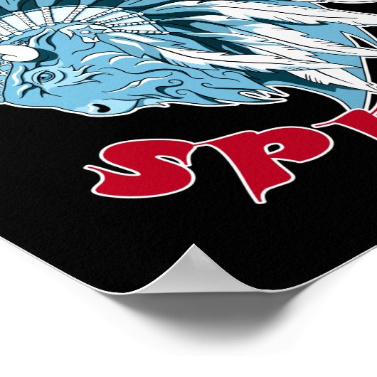 Poster Esprit animal de Buffalo (Coin)